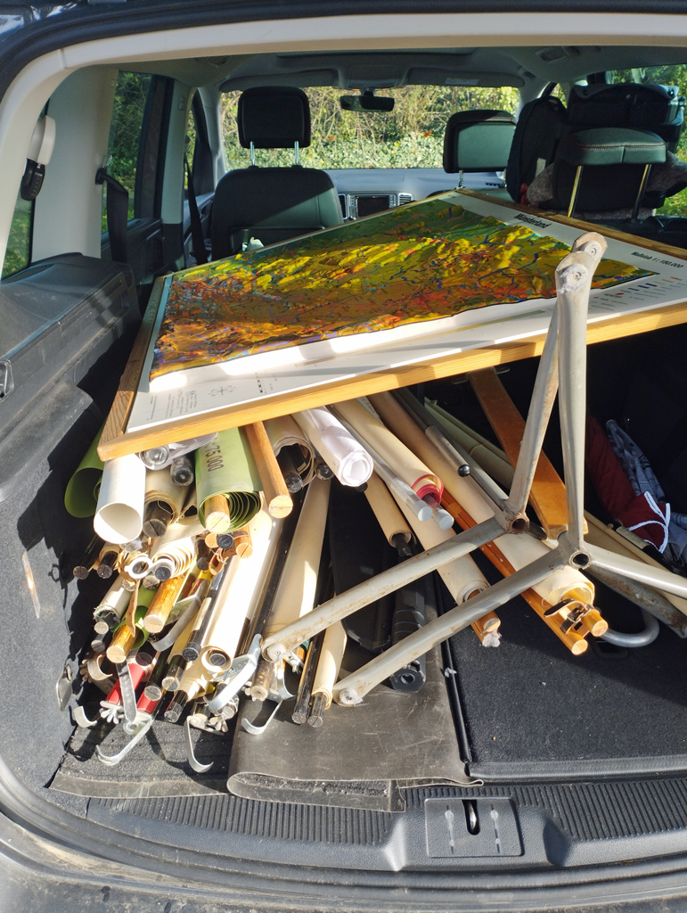 Alte Karten aus der Ambrosius-Grundschule